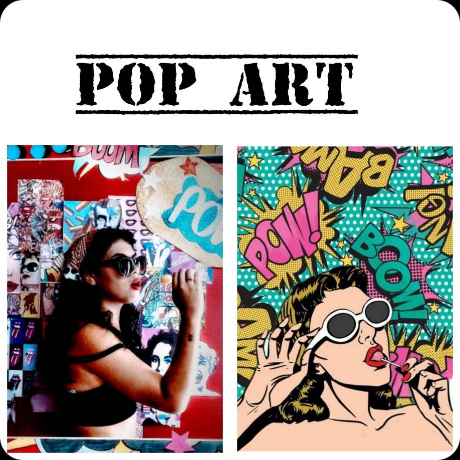 Tani Reyes expuso un movimiento más moderno, el Arte Pop. 