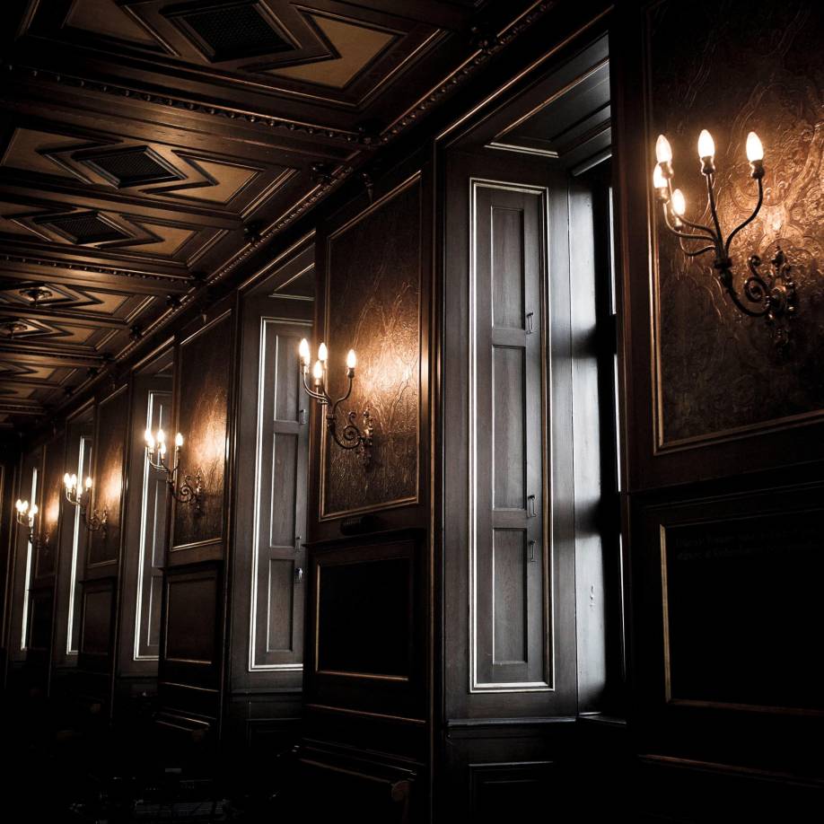 Esta imagen de archivo muestra el interior del histórico edificio.