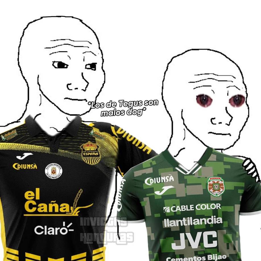 Memes: Real España es víctima de burlas por derrota contra Motagua en la semifinal de ida