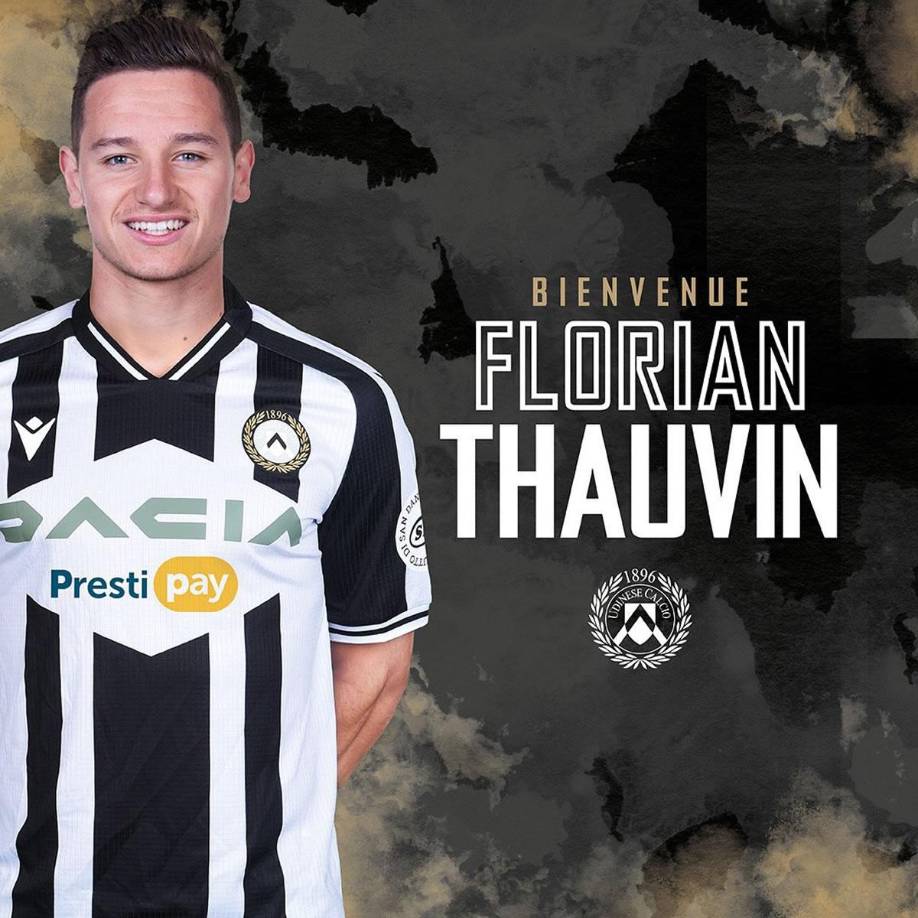 Florian Thauvin - El francés firmó este martes como nuevo jugador del Udinese por lo que queda de temporada y una más, hasta el 30 de junio de 2025. El atacante llega como agente libre procedente del Tigres, aunque desarrolló casi toda su carrera en el Olympique de Marsella.