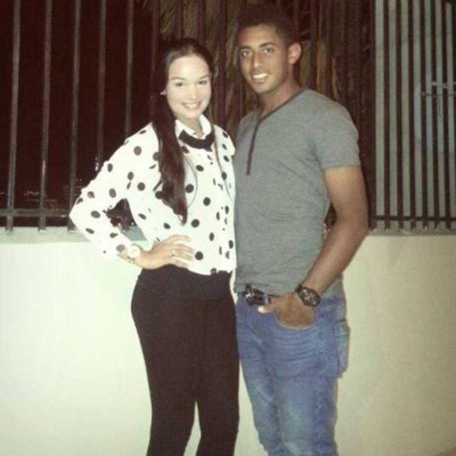 Alessa Gámez es la chica del delantero catracho Anthony Lozano.