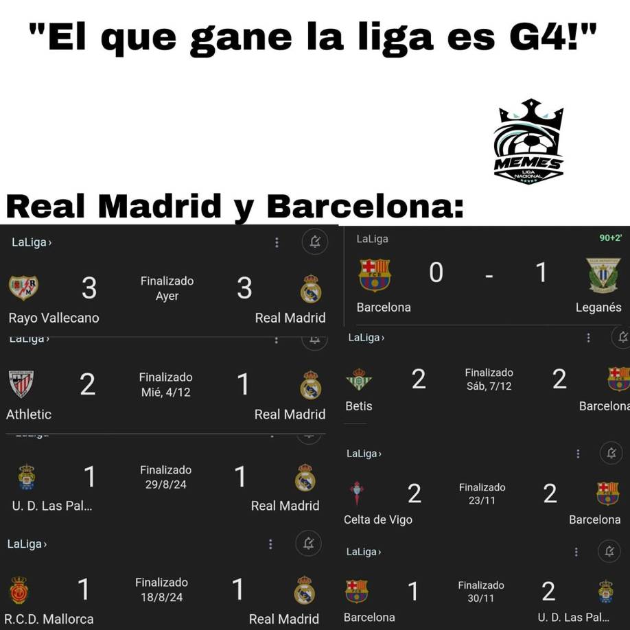 Los memes de la derrota del Barcelona vs Leganés: se ríen Real Madrid y Atlético
