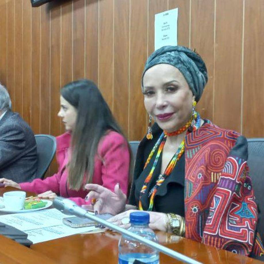 De todas, la más controversial polémica en la que estuvo envuelta fue la que llevó a su destitución como senadora en 2010, por orden de la Procuraduría General de la Nación de Colombia, que entonces lideraba Alejandro Ordoñez, por supuesta colaboración con la hoy extinta guerrilla de las FARC la inhabilitó por 18 años para ejercer cargos públicos en Colombia.