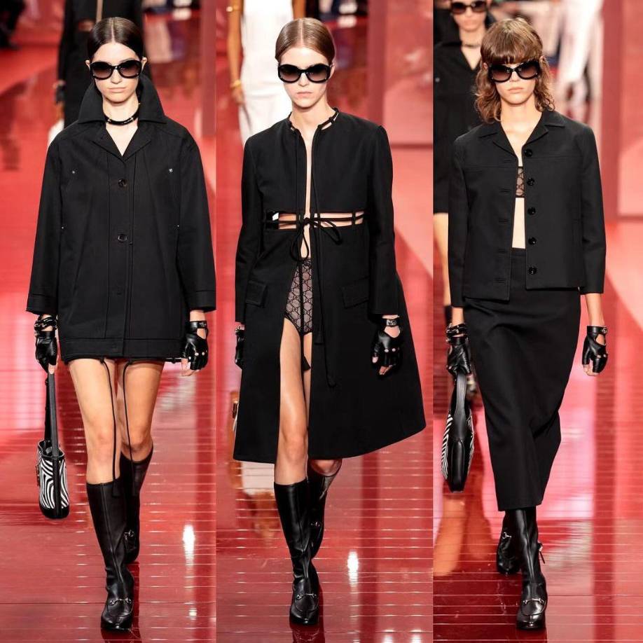 Para las mujeres que aman el color negro, también incluye frescas y juveniles opciones.