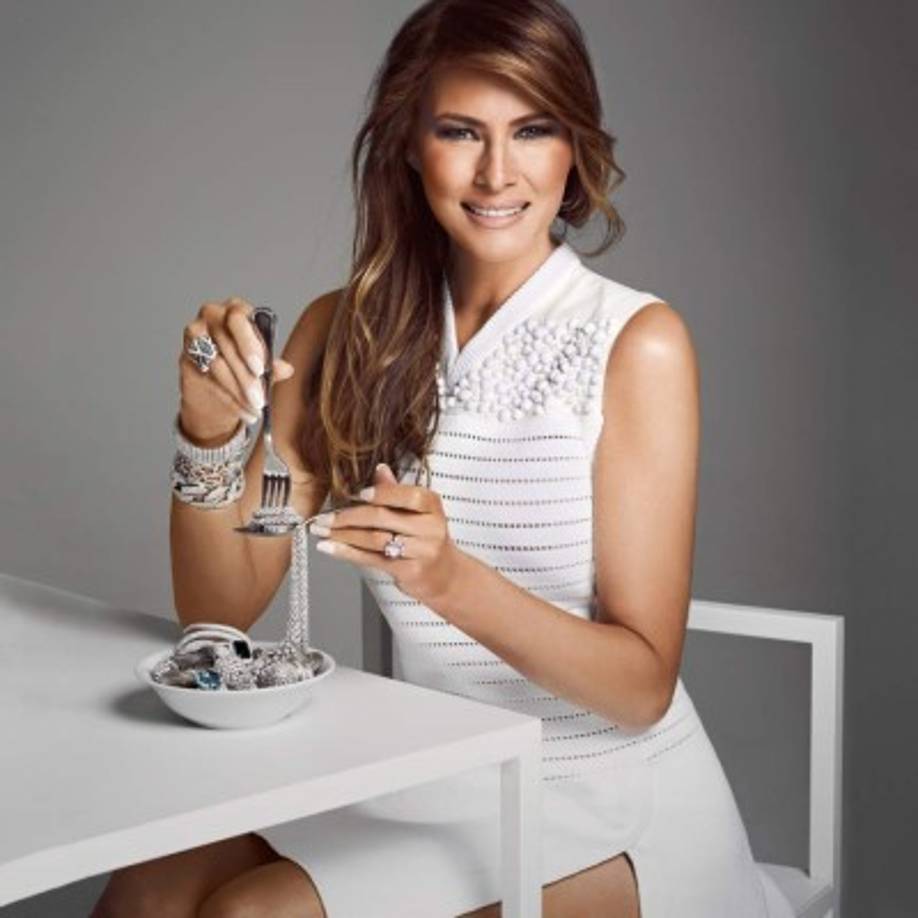 Tras su boda con el magnate, Melania siguió modelando para diversas marcas y posando para las revistas más importantes de EUA y Europa.