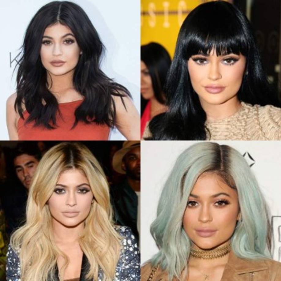 Negro, rubio, azul, rosa, gris... ¡y ahora verde! La hermana pequeña de Kim Kardashian ha sorprendido con un radical cambio de 'look'