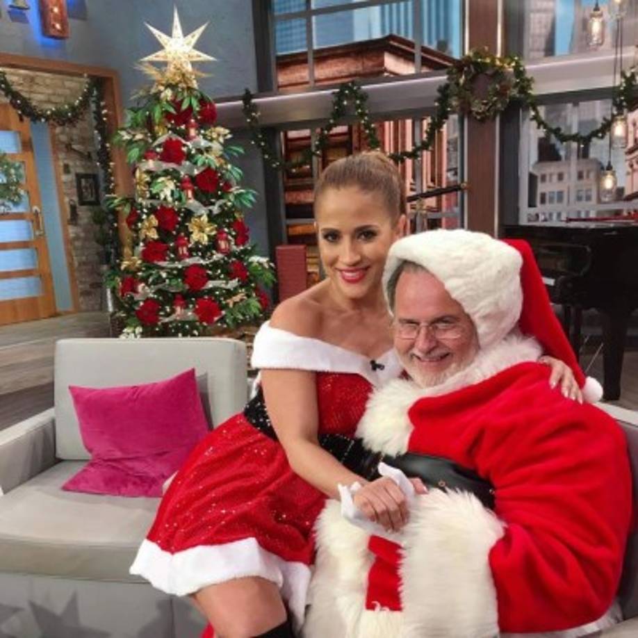 Jackie Guerrido junto a Raúl de Molina.