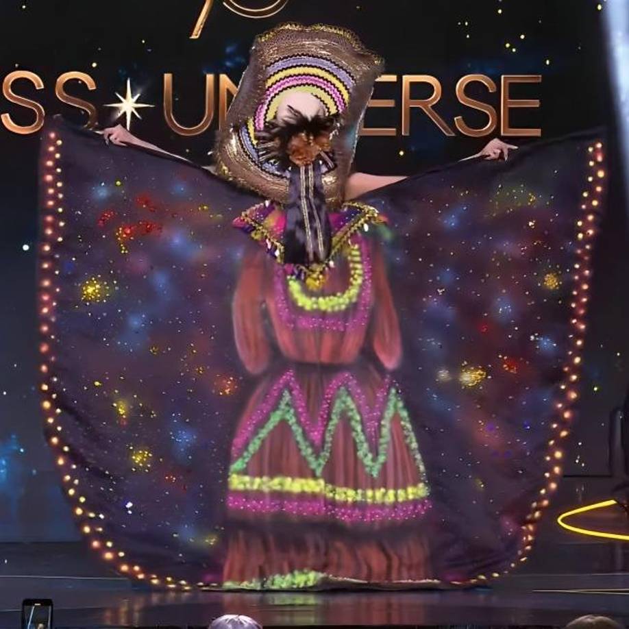 “Inspirado en invitar a toda Honduras a un Gran Guancasco Nacional con trajes folclóricos, máscaras autóctonas y música hondureña. El traje llevó un proceso arduo de investigación.Entendiendo que en las tradiciones se vive un elemento en común: “la colectividad” para festejar, agradecer y conectarse con los ancestros”.