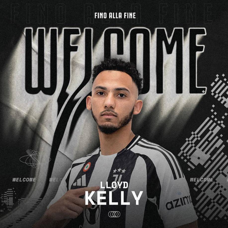 La Juventus ficha al defensa inglés Lloyd Kelly, procedente del Newcastle. Llega cedido y firma un contrato que le vincula a la Juve hasta el 30 de junio de 2025.