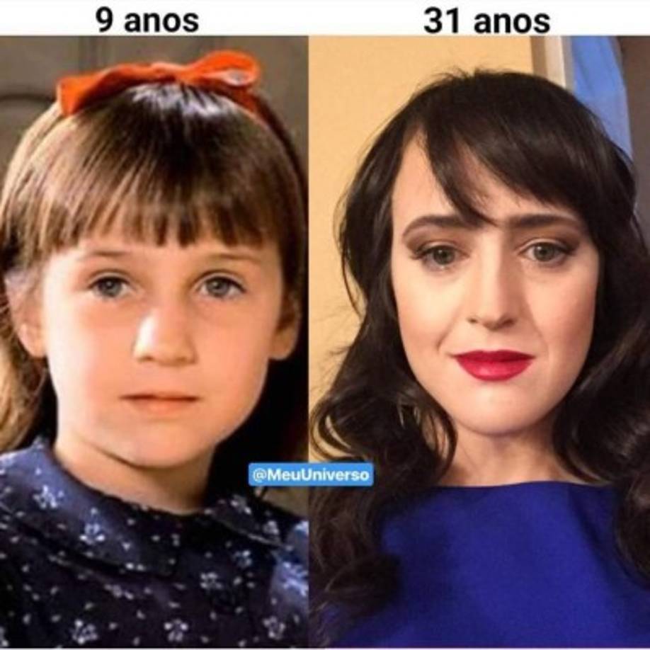 Actualmente Mara Wilson (Matilda) tiene 31 años de edad, y ha impactado al mundo con su bajo perfil y fuertes confesiones.