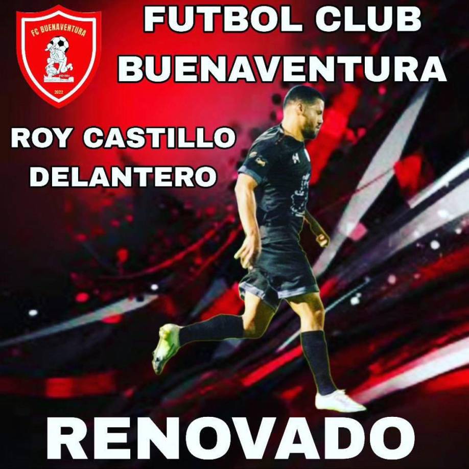 Roy Castillo continuará con el FC Buenaventura de la Liga de Ascenso.