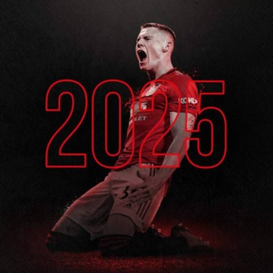 El Manchester United ha anunciado que ha llegado a un acuerdo con el centrocampista escocés Scott McTominay, de 23 años, para ampliar su contrato hasta el año 2025 con la opción de extenderlo una temporada más.