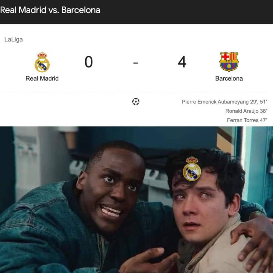 Siguen las burlas: Los otros memes que no se han visto tras el Real Madrid - Barcelona