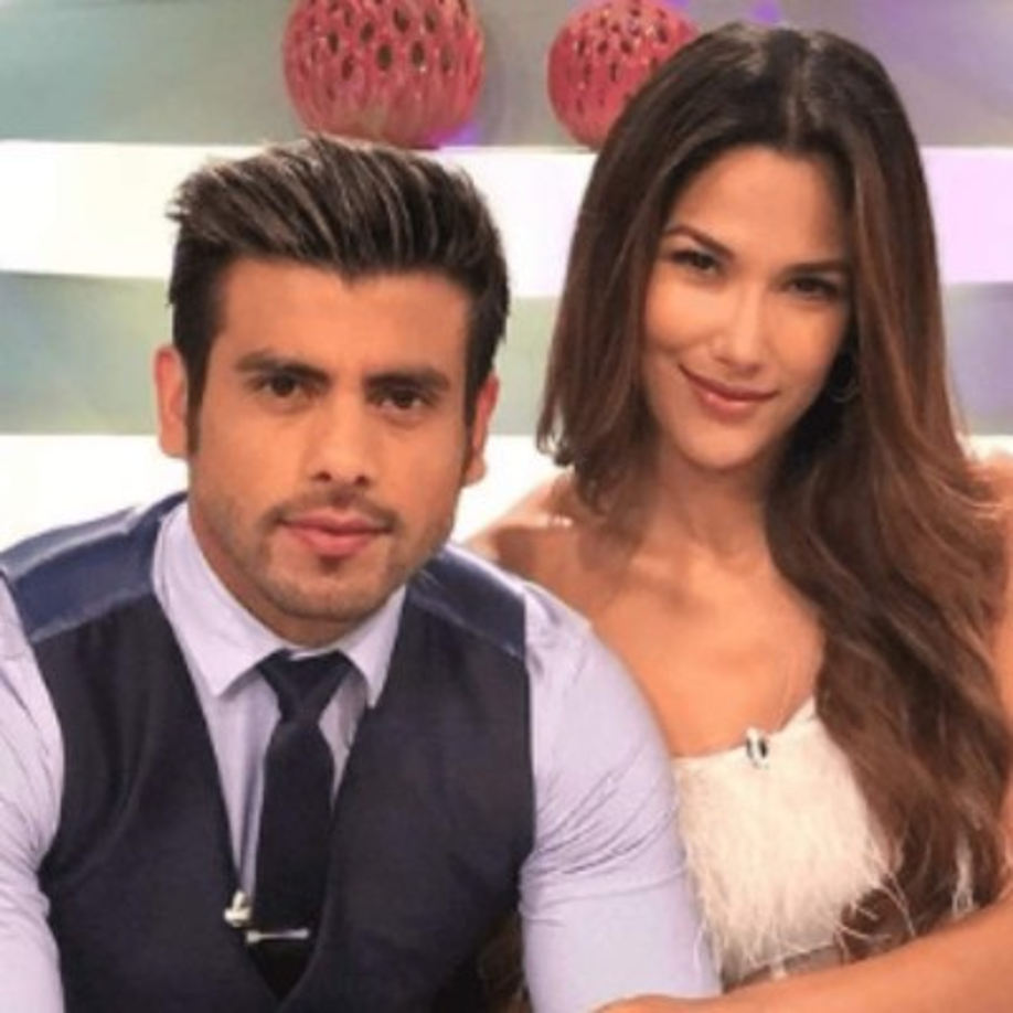 Trabajaban juntos en el programa de televisión En Contacto y el también actor era muy unido al hijo de su novia.