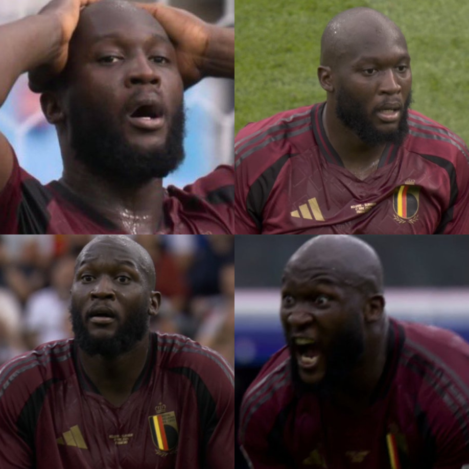 Lukaku, víctima de crueles memes tras fallos en su debut en Eurocopa