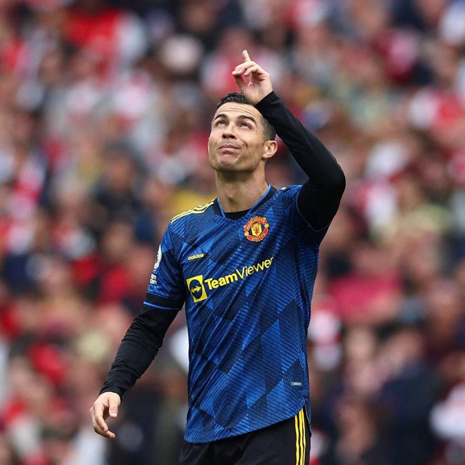 Así le dedicó Cristiano Ronaldo el gol a su hijo fallecido.