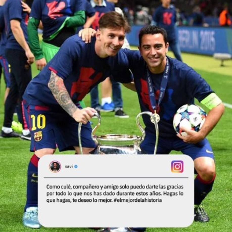 Messi y Xavi Hernández, dos futbolistas que juntos causaron pesadillas a las defensas rivales.