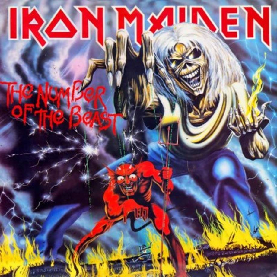 The Number Of The beast de Iron Maiden: Es uno de los más grandes éxitos de la banda británica, al hacer referencia al 666, número del demonio, hay quienes señalan que se trata de un rito de culto, aunque en varias ocasiones los integrantes han dicho que es solo la historia de un sueño.
