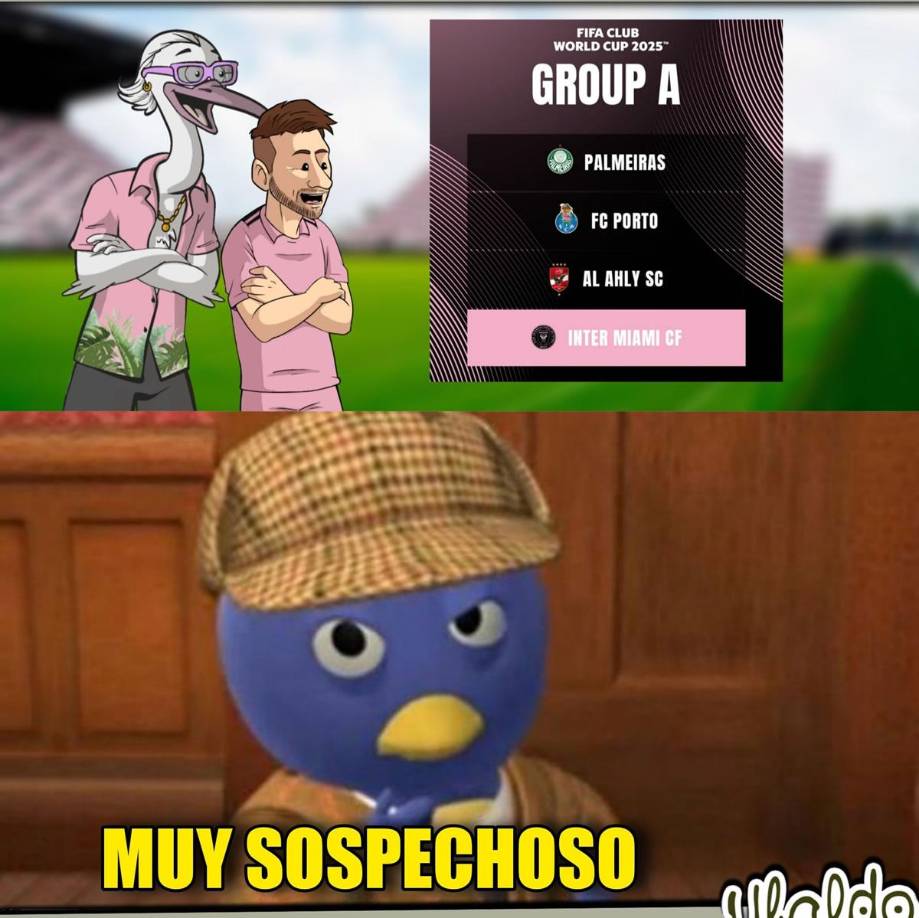 Los mejores memes que dejó el sorteo de los grupos del Mundial de Clubes 2025.