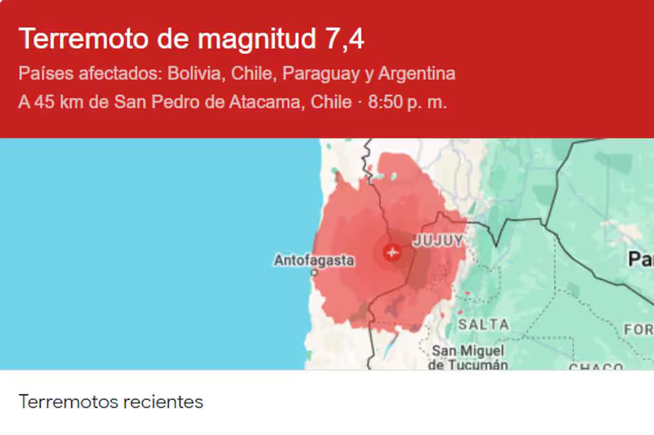 Sismo de 7.3 grados sacude Chile: ¿hay riesgo de tsunami?
