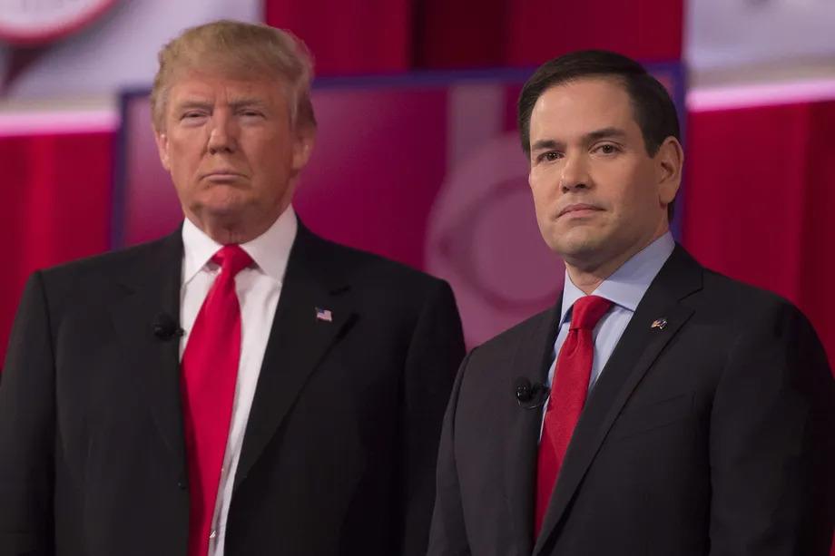 Trump considera al senador Marco Rubio como posible candidato a vicepresidente