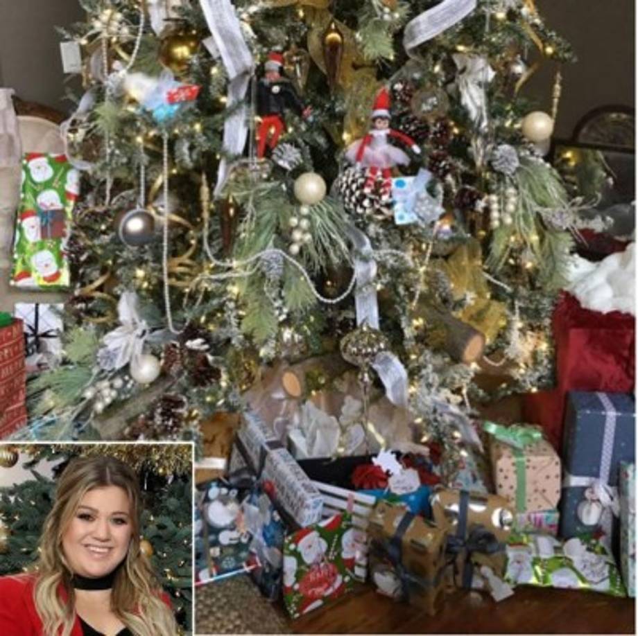 El árbol de la cantante Kelly Clarkson.