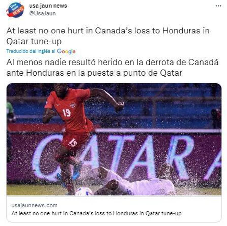 Lo que dicen los periodistas y prensa internacional tras triunfo de Honduras