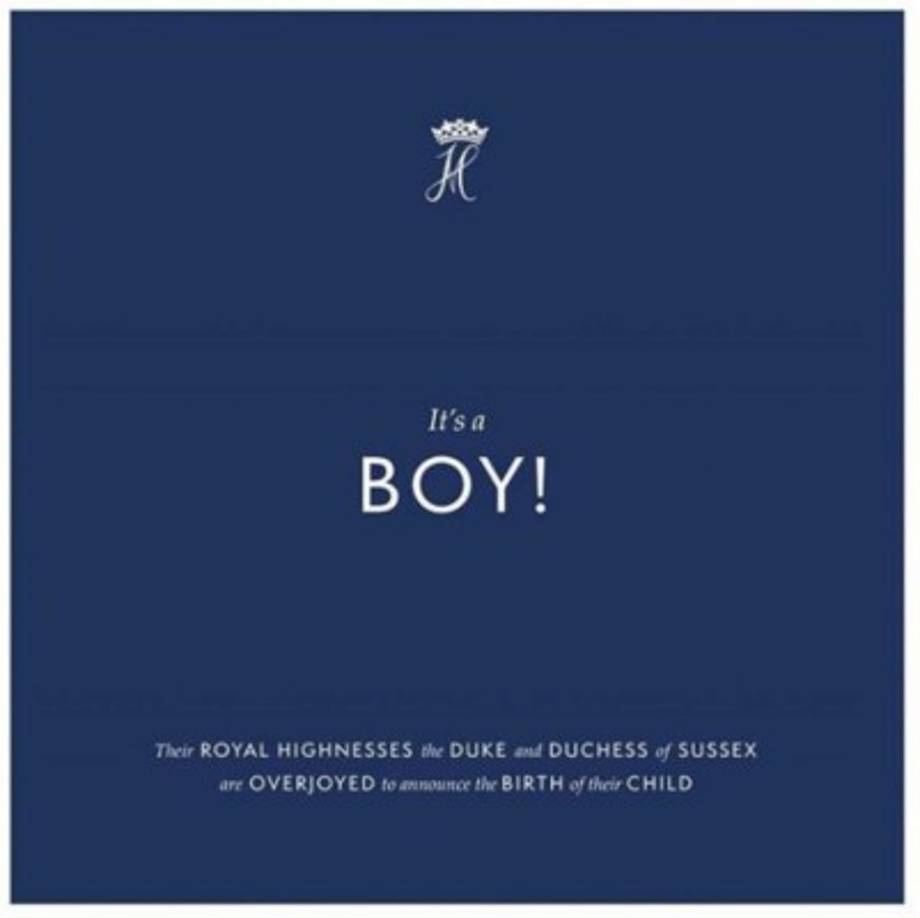 El bebé de los duques de Sussex nació a las 05h26 locales (04h26 GMT) de este lunes 06 de mayo y pesó 3,3 kg.