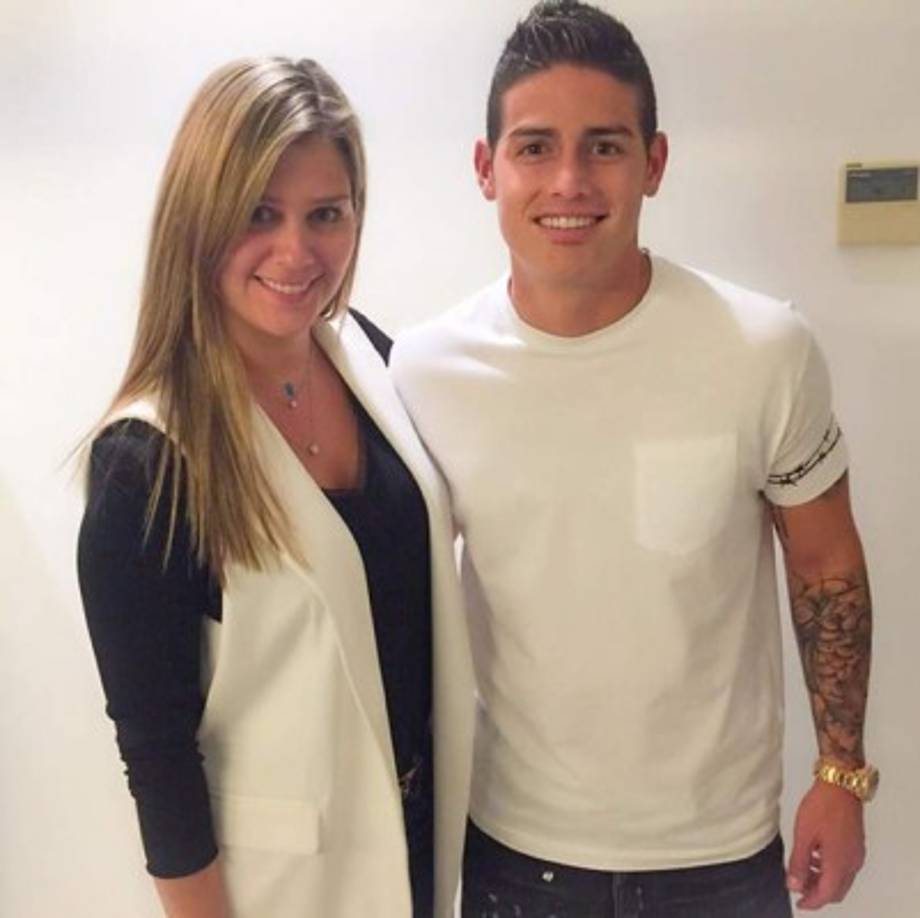 Es admiradora de James Rodríguez.