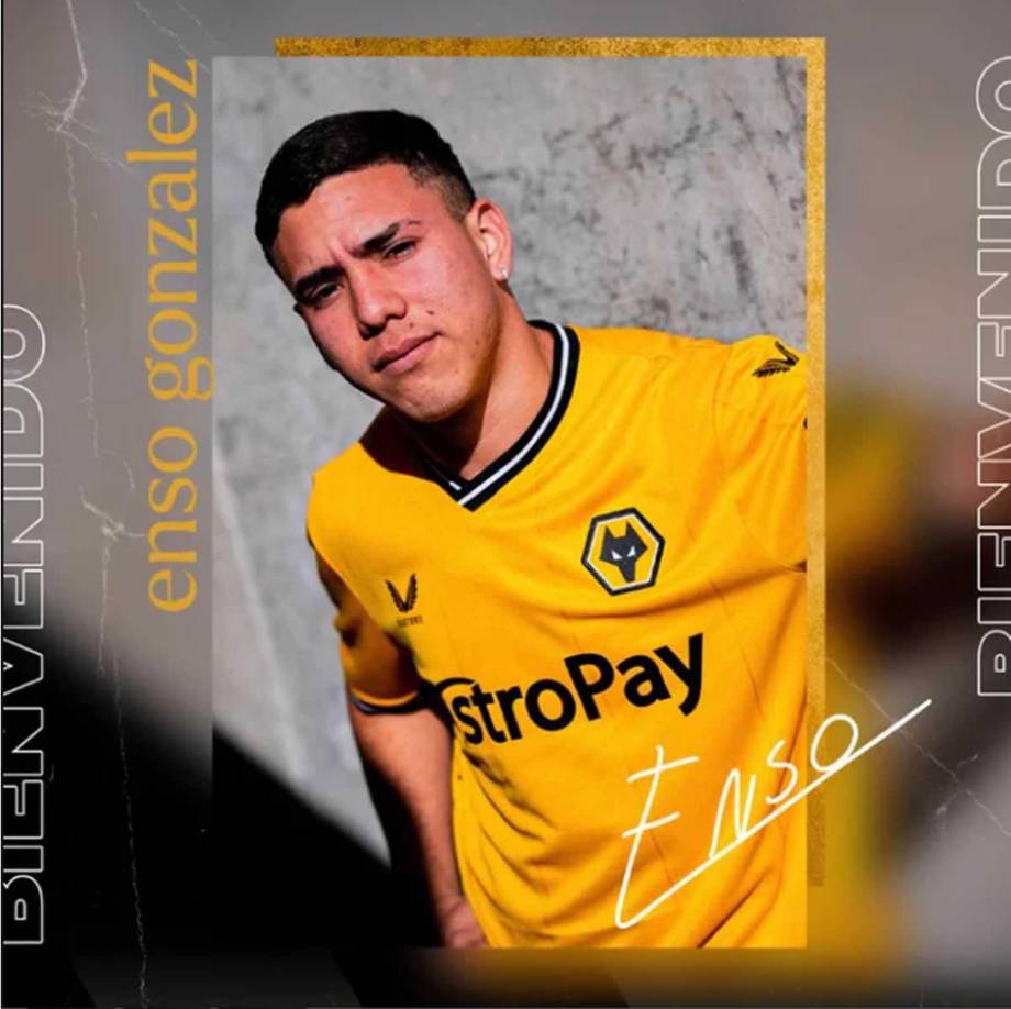 El Wolverhampton Wanderers anunció este jueves el fichaje del atacante paraguayo Enso González, procedente de Libertad. El extremo de 18 años ha firmado un contrato de seis años y su incorporación está a la espera de que reciba el permiso de trabajo correspondiente.