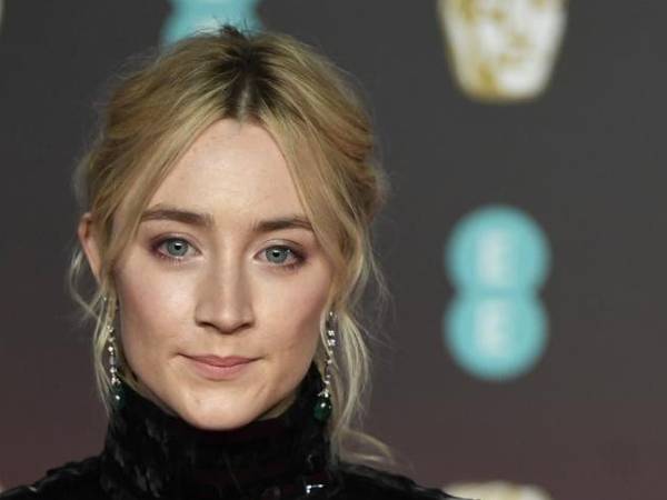 La actriz irlandesa-estadounidense Saoirse Ronan.