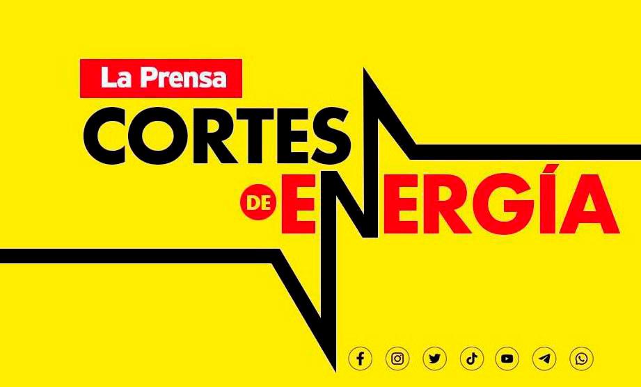 Sin energía eléctrica más de 30 zonas de San Pedro Sula