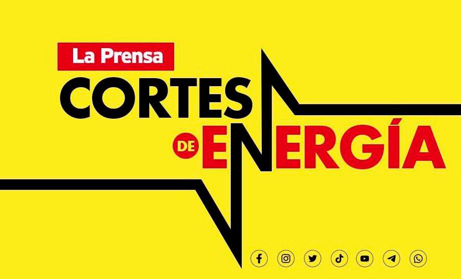 Zonas de Honduras sin energía eléctrica este domingo 26 de noviembre