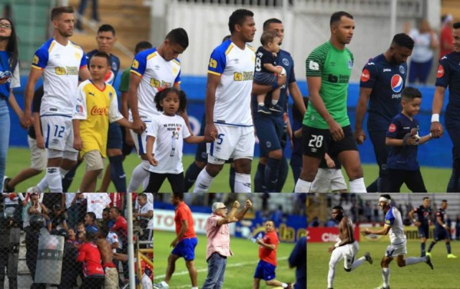 Las mejores imágenes que dejó el clásico capitalino entre Motagua y Olimpia en el estadio Nacional por la quinta jornada del Torneo Clausura 2019.