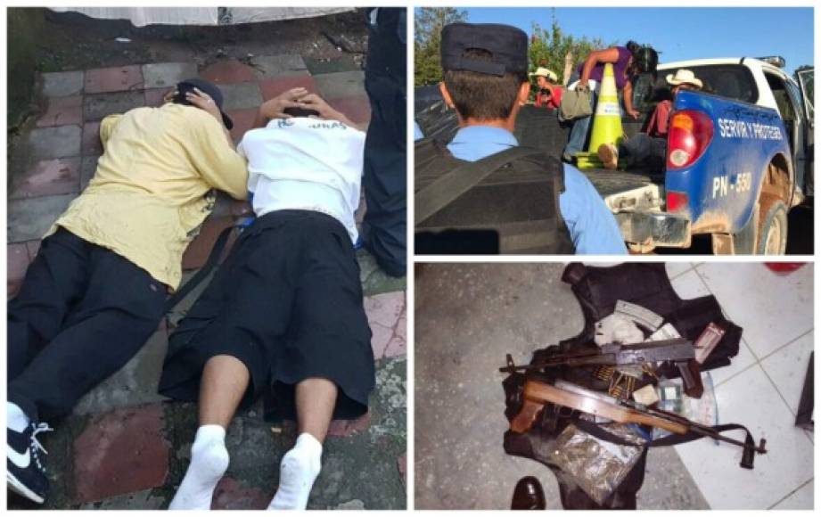 Armas de guerra, drogas y más de 25 detenidos han dejado los allanamiento realizados por el Ministerio Público y la Atic en todo el país.