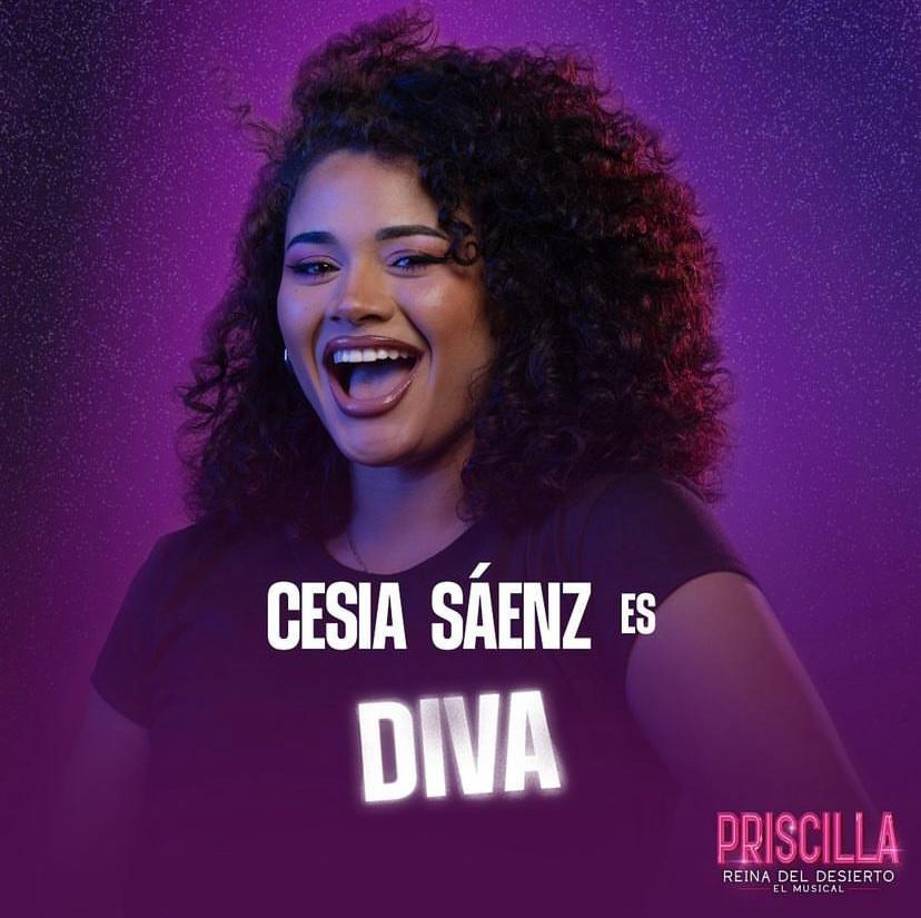 Donde Cesia dará vida al personaje “Diva” en el musical. Este rol promete ser uno de los más destacados y esperados por el público.