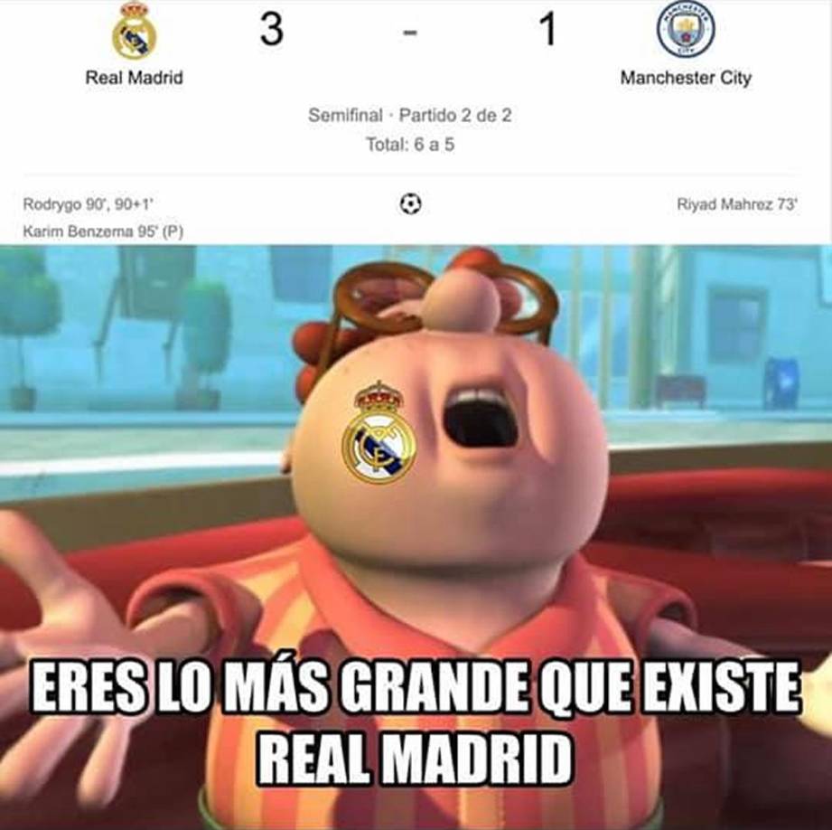 Guardiola y Barça sufren burlas: los memes de la eliminación del Manchester City ante Real Madrid