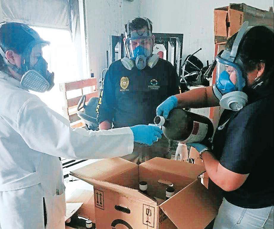 Buscan precursores químicos en zona sur de Honduras