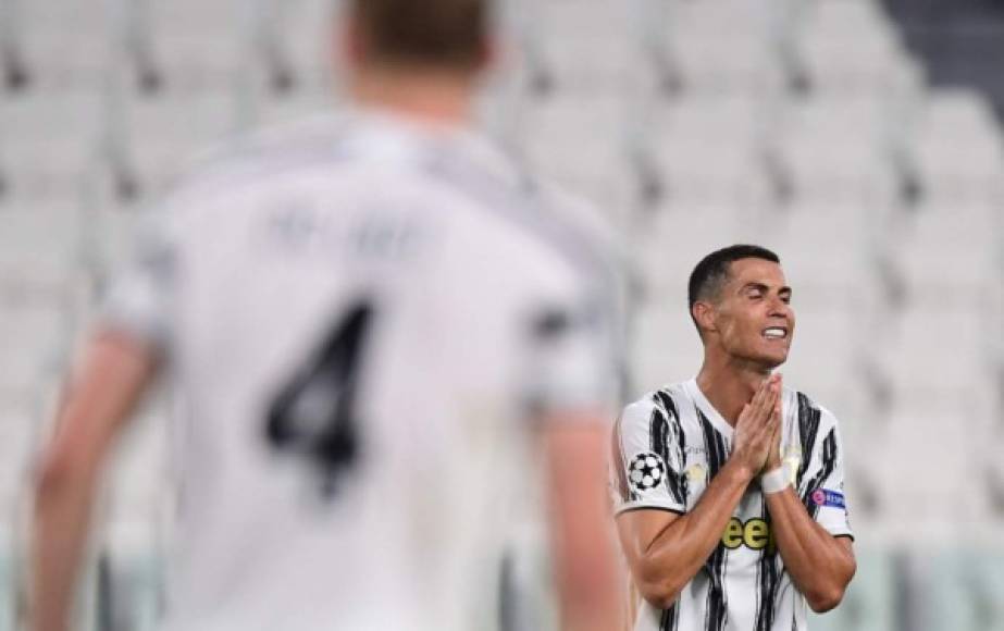 El doblete firmado por Cristiano, primero de penalti y luego con un zurdazo desde los 25 metros, dio un triunfo 2-1 al Juventus, pero el Lyon, que había ganado 1-0 la ida en Francia, avanzó a los cuartos de final gracias a su gol marcado fuera de casa.<br/>