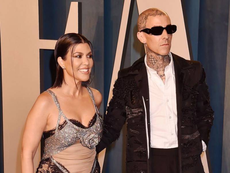 Kourtney Kardashian y Travis Barker.
