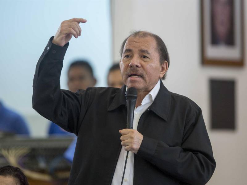 Daniel Ortega, cuestionado presidente de Nicaragua.