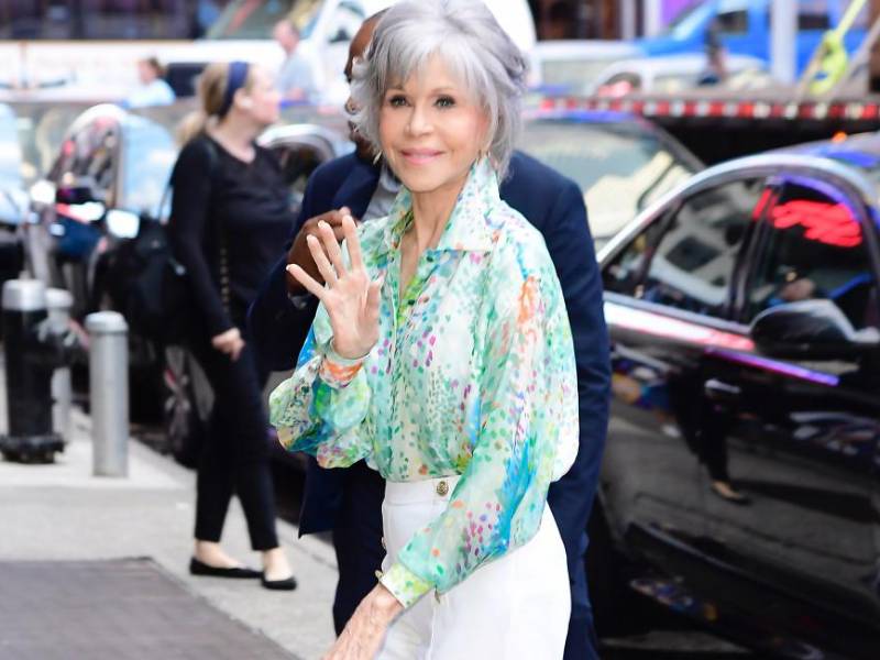 La actriz Jane Fonda.