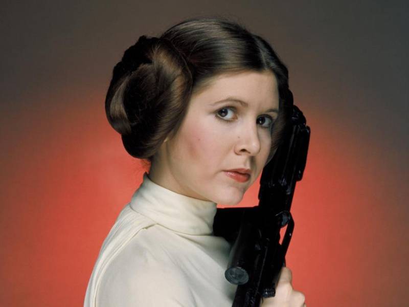 Carrie Fisher falleció el 27 de diciembre de 2016.