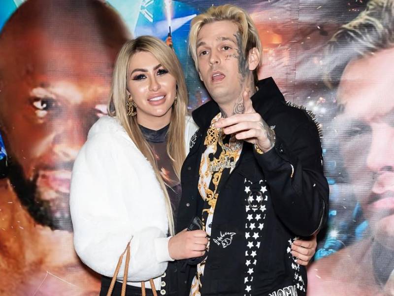 Melanie Martin y Aaron Carter en una foto de archivo.