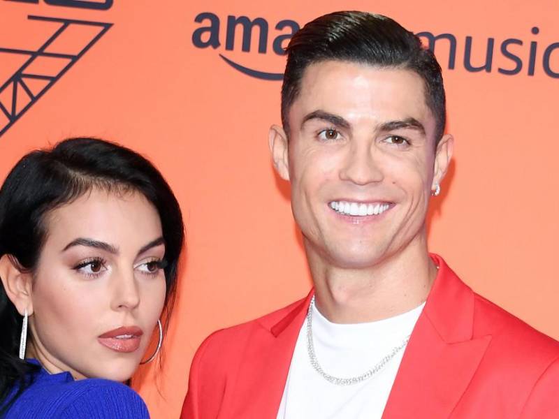 Georgina Rodríguez y Cristiano Ronaldo.