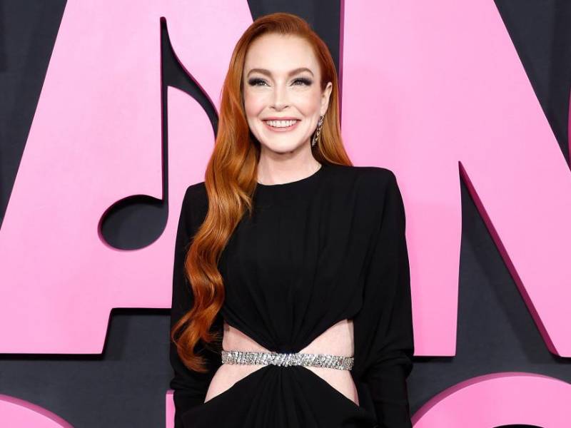 La actriz Lindsay Lohan durante la premier de “Mean Girls”, hace unas semanas.