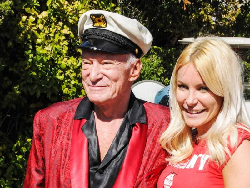 Hugh Hefner estuvo casado cinco años con Crystal Harris.