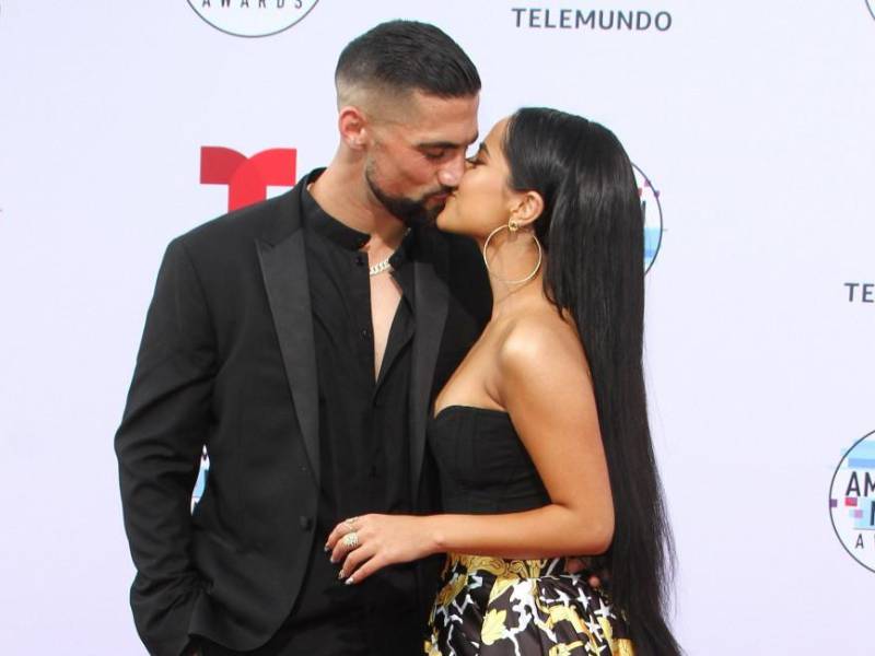 Sebastian Lletget y Becky G en una imagen de archivo.