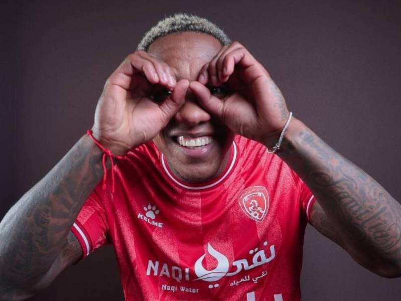 Romell Quioto anotó su primer gol en la segunda división de Arabia Saudita.