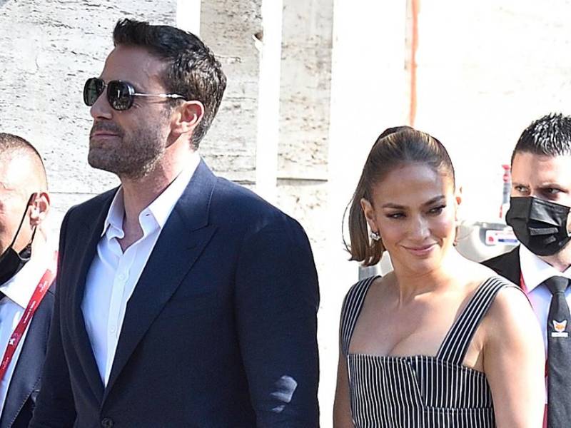 Ben Affleck y Jennifer López en Venecia, Italia, el pasado agosto.